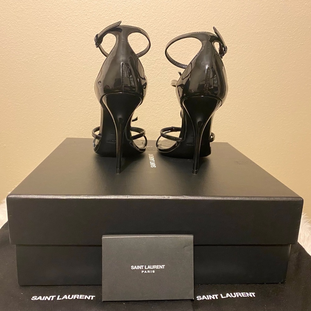🚫SOLD🚫Saint Laurent Cassandra YSL Monogram Black - Picture 6 of 12